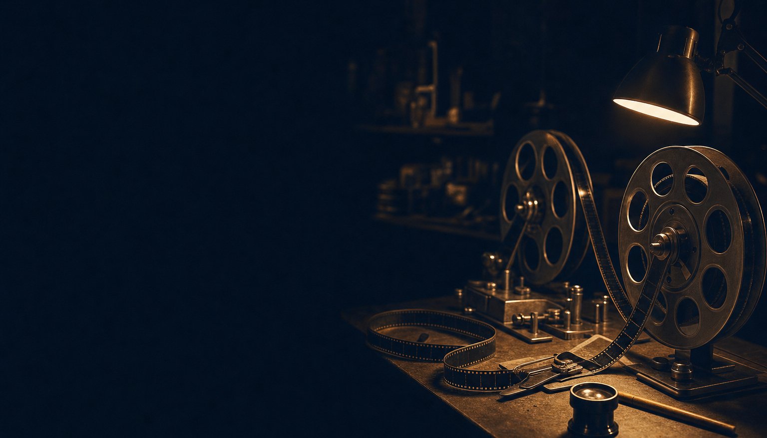 Cinema atmosphere artwork.