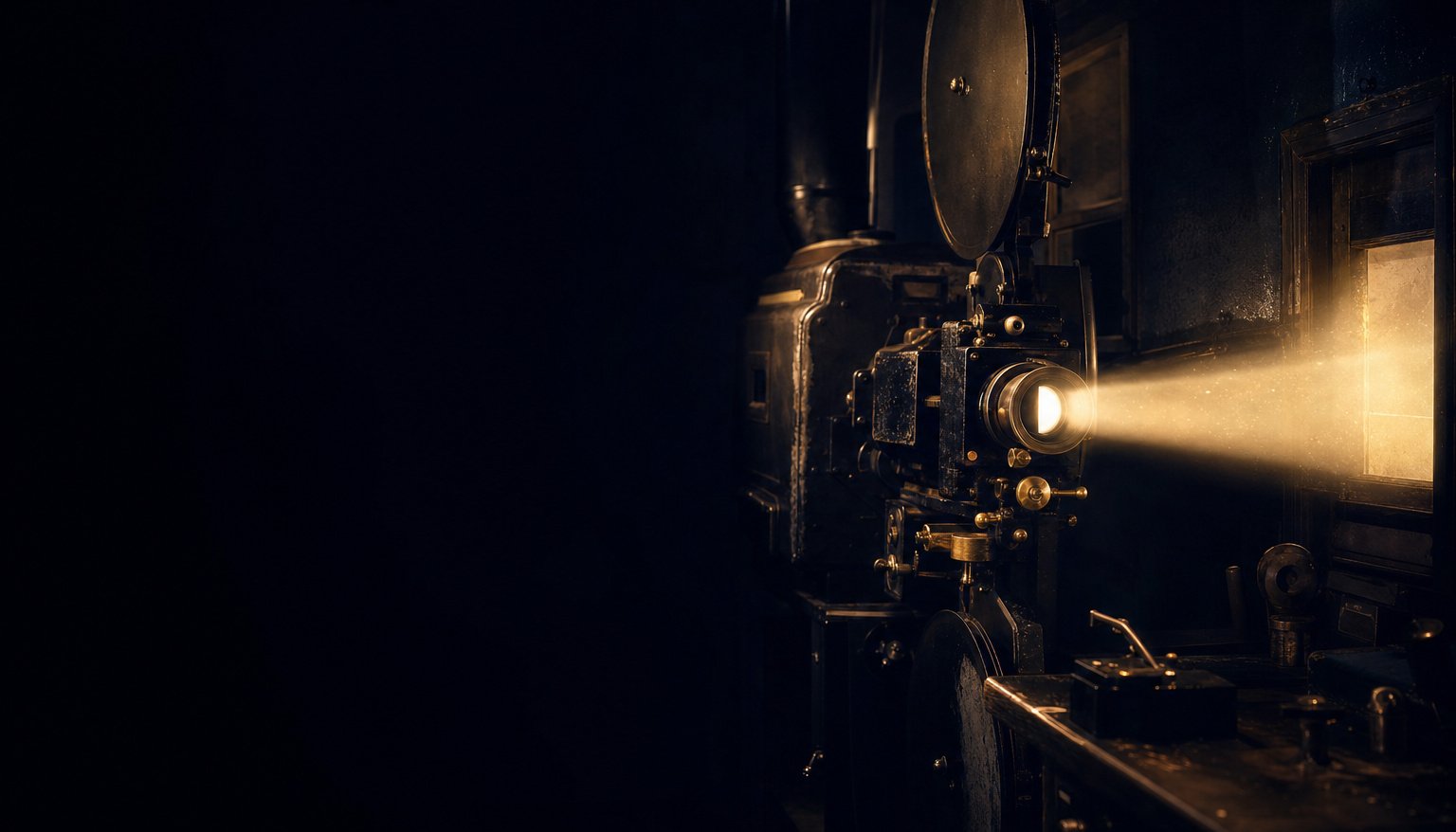 Cinema atmosphere artwork.